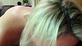 dirty talking hotwife receives facial after pussy pounded