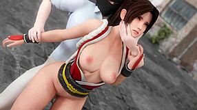 mai surrenders to blowjob and doggystyle fucking with cum in mouth