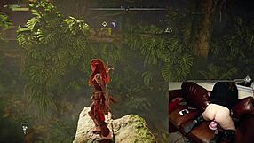 gamer slut forgets cam is on