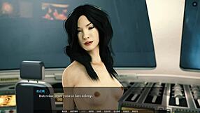 Passionate Action Unfolds on the Captain's Deck in 3D