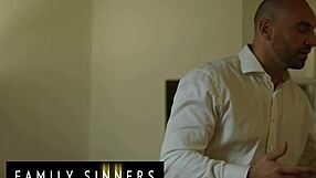 Family Sinners - Naughty Kenna James Is Missing Her Stepdads Stirling Cock and He Quickly Reminds Her How It Feels