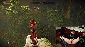 gamer slut forgets cam is on