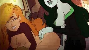 is kim possible fucking shego futa in this hentai anime cartoon?