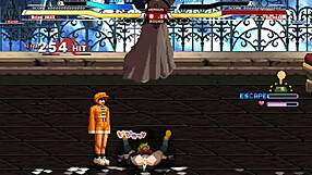Mugen anime's Brian vs Salesman scene with a happy ending
