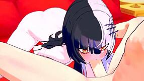 3D animated anime sex with cum and creampie scenes