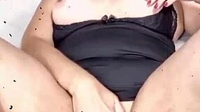 big tits milf celebrates halloween cutely!