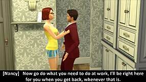 Ojej! Vanessina posebna gostja v Sims 4 risanki z igranjem riti!