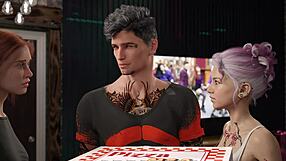 In the Hellcat Lounge, the teen girlfriend gets wet outdoors with pierced nipples.