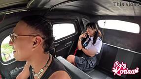 I picked up a slutty schoolgirl on my mototaxi and sucked her off outdoors.