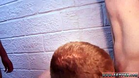 russian soldier casually trains new recruits in gay sex action