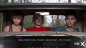 in dusklight manor, the naked girl peeps on the anime scenes in episodes 1 and 2