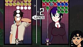 Anime loser gets fucked by winner in contract animation