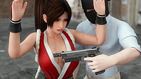 mai surrenders to blowjob and doggystyle fucking with cum in mouth