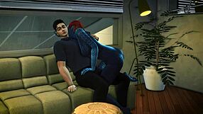 mystique in 3d hentai preview