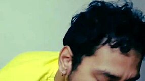 enjoying the delicious hairy macho cock with intense blowjobs