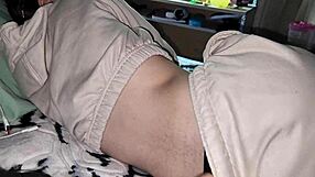 he bangs his best friend caught distracted in bed