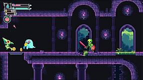 flip witch hentai ep 12, ghost boss crushes guys with giant boobs. group femdom banging ensues.