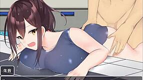 Class president lets school boy study female body in library?