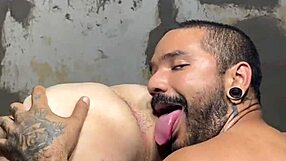 i sneaked out to get my ass licked by him