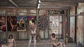 Fallout 4 Special Fashion Series With Cute Anime Slut!