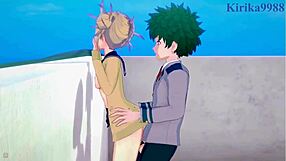 Himiko Toga and Izuku Midoriya Engage in Intense Creampie Sex in Steamy My Hero Academia Hentai Scene. Watch Their Wild Encounter!