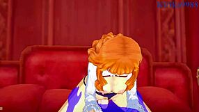 i messed up the names but mimosa vanica asta have intense sex in black clover hentai