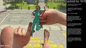 Big Apple Small 18+ Gesture: Episode 19 in 3D Hentai Comics