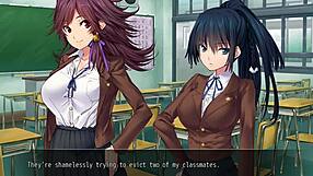 Commander Babes Ep3: Babe Gets Titty Fucked Hard In Bathroom During Game