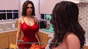 What happens at the christmas party in being a dik 240?