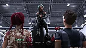 Stranded in space 19, checking out cute robot girl!