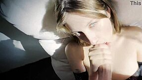 i love watching this sexy russian hottie sucking dick