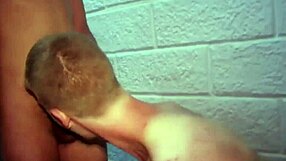 russian soldier casually trains new recruits in gay sex action