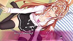 Watch the bukkake hentai game with lingerie blowbang