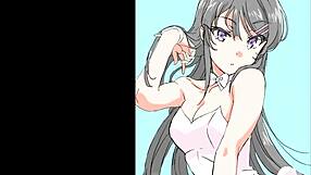 Sakurajima Mai Bunny Girl Senpai Compilation Rule 34.