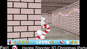 Hentai Shooter 3D Christmas Party with Wild Action