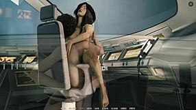 Passionate Action Unfolds on the Captain's Deck in 3D