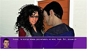 Angelica Origins Remake Part 3: A sexy animated adventure with big tits and black pussy