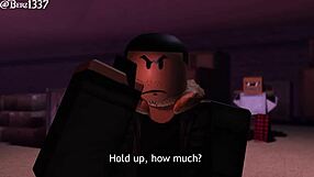 tied femboy captured in 3d hentai domination