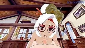 Purah has intense sex in Legend of Zelda hentai