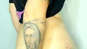 Hot Colombian woman trying anal for the first time