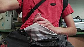 Masturbating at work on my desk my boss couldve found me.