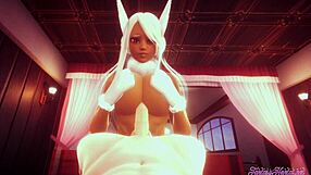 Boku No Hero Hentai - POV Rumi Usagiyama Boobjob And Ride A Dick - Anime Manga Japanese Cartoon Porn