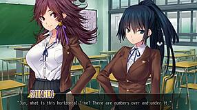 Commander Babes Ep3: Babe Gets Titty Fucked Hard In Bathroom During Game