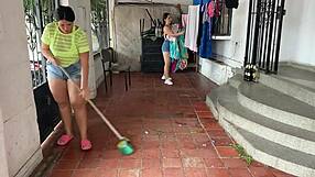 Latina Hijastra Gets Fucked By Me