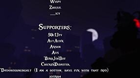 tied femboy captured in 3d hentai domination