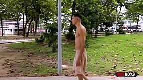 New amateur tries out gay blowjob and raw sex with a Brazilian