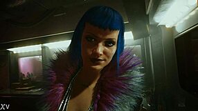 Evelyn Parker Dances and Fucks in Cyberpunk 2077 Night Club?