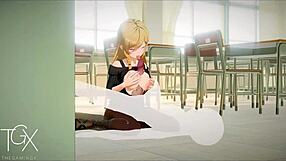 anime marin fucks in various positions 😈