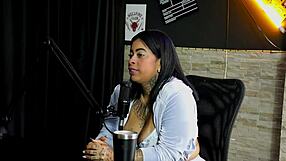 marcelly melo in sheer red gets nervous with first client and fights