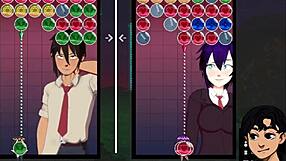 Anime loser gets fucked by winner in contract animation